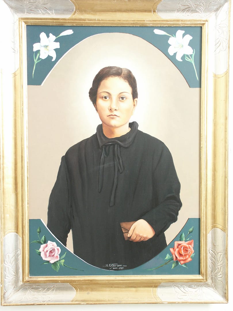 Quadro Cecilia Eusepi di Silvio Ottaviani